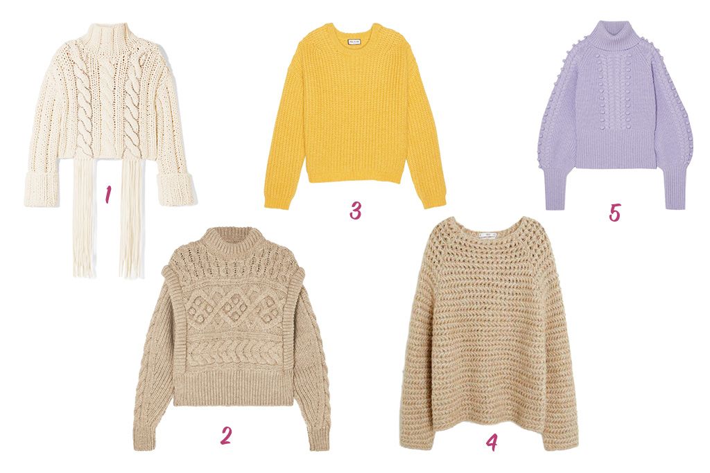 1 – Area 2 – Isabel Marant 3 – Paul & Joe 4 – Mango 5 – Temperley London 